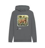 Slate Grey 'Arty Cow' Hoodie