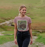 'Arty Hedgehog' ladies fit T-Shirt