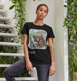 'Arty Beaver' ladies-fit T-shirt
