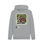 Light Heather 'Arty Hedgehog' Hoodie