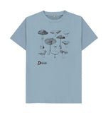 Stone Blue Men's Mushroom T-shirt