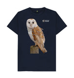 Navy Blue Men's Owl T-shirt