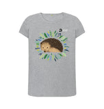 Athletic Grey Women's Hedgehog T-shirt
