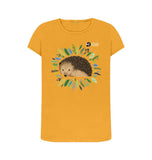 Mustard Women's Hedgehog T-shirt