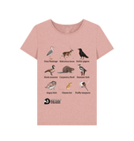 Sunset Pink Fun alternative animal names v 2- Women's fit t-shirt