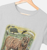 'Arty Cow' ladies fit T-shirt