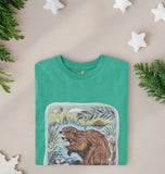 'Arty Beaver' T-shirt