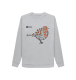 Light Heather Printed Sweater Front