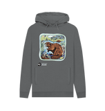 Slate Grey 'Arty Beaver' Hoodie