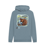 Stone Blue 'Arty Beaver' Hoodie