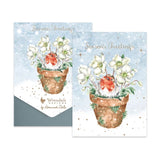 Wrendale Christmas cards - pack of 8 in a card envelope