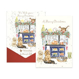 Wrendale Christmas cards - pack of 8 in a card envelope