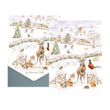 Wrendale Christmas cards - pack of 8 in a card envelope