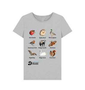 Seagrass Green Fun alternative animal names v 1- Women's fit t-shirt