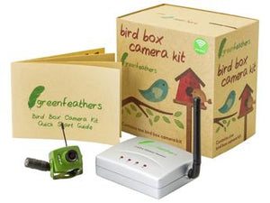 Green Feathers Wireless Bird Box Camera