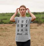 Unisex Recycled Cotton Beetle Crew Neck T-Shirt