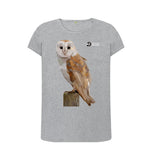 Athletic Grey Women's Owl T-shirt