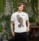 Men's Owl White T-Shirt
