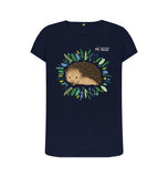 Navy Blue Women's Hedgehog T-shirt