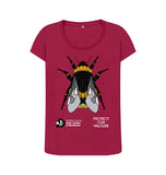 Cherry Women's Scoop Neck Bee T-Shirt