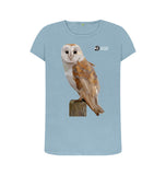 Stone Blue Women's Owl T-shirt