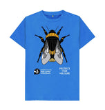 Bright Blue Men's Bee T-Shirt