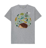 Athletic Grey Men's Hedgehog T-Shirt