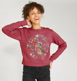 Women's Fit Robin Christmas Sweatshirt